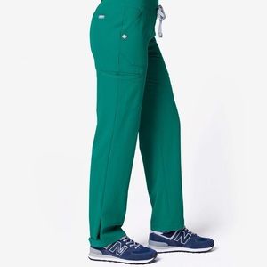 Womens Hunter Green figs pants